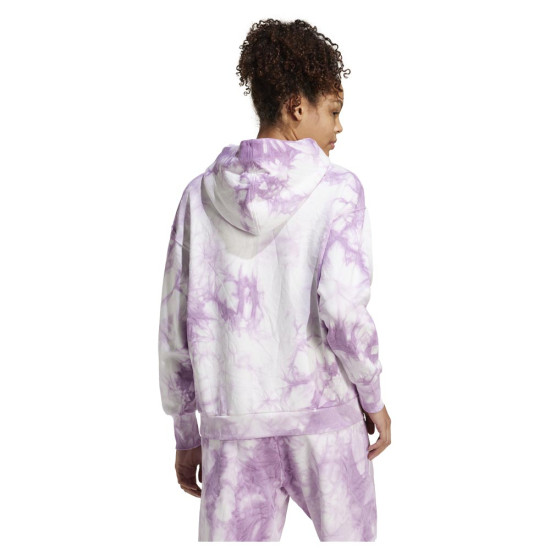Adidas Γυναικείο φούτερ All SZN Fleece Tie-Dye Loose Hoodie